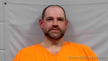 Mugshot of Charles Edward Gunnoe booked in Greenbrier County, West Virginia on March 26, 2026