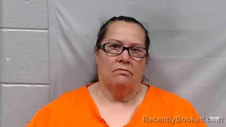 Mugshot of Debra Ann Johnson booked in Greenbrier County, West Virginia on July 9, 2026