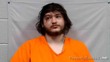 Mugshot of Dillon Joseph Gray booked in Greenbrier County, West Virginia on April 22, 2026