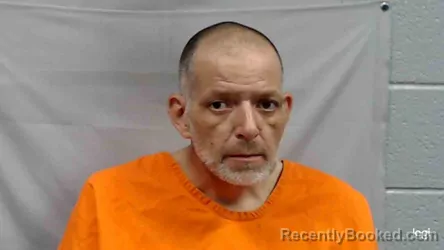 Mugshot of David Nathaniel Leech booked in Greenbrier County, West Virginia on August 19, 2026