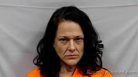 Mugshot of Jessica Jo Gillilan booked in Greenbrier County, West Virginia on October 2, 2026