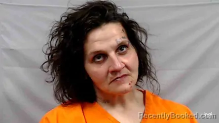 Mugshot of Lora Mae Cohernour booked in Greenbrier County, West Virginia on March 28, 2026