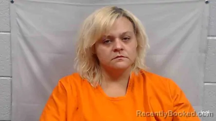 Mugshot of Laura Nichole Armstrong booked in Greenbrier County, West Virginia on August 5, 2026
