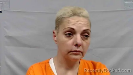 Mugshot of Misty Dawn Trent booked in Greenbrier County, West Virginia on March 28, 2026