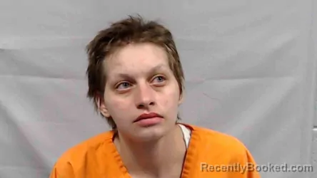 Mugshot of Savanna Renee Sims booked in Greenbrier County, West Virginia on May 9, 2026