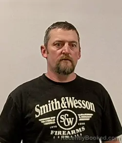 Mugshot of Andrew Wayne Largent booked in Hampshire County, West Virginia on March 29, 2026