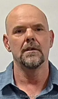 Mugshot of John Flenner booked in Hampshire County, West Virginia on March 18, 2026