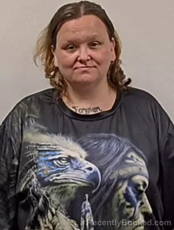 Mugshot of Samantha Christine Trisdale booked in Hampshire County, West Virginia on April 8, 2026