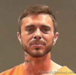 Mugshot of Brent Alan Simmons booked in Hancock County, West Virginia on April 29, 2026