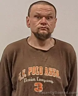 Mugshot of Kevin Dewayne Dillow booked in Hardy County, West Virginia on April 6, 2026