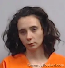 Mugshot of Justine Mae Macintyre booked in Harrison County, West Virginia on August 10, 2026