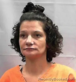 Mugshot of Katrina Jeans Messinger booked in Harrison County, West Virginia on May 5, 2026