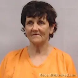 Mugshot of Pamela Jeanine Gum booked in Harrison County, West Virginia on August 18, 2026