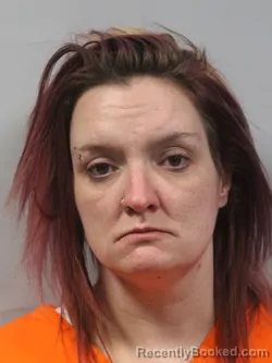 Mugshot of Amber Nichole Vanater booked in Jackson County, West Virginia on April 10, 2026