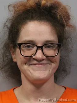 Mugshot of Elizabeth Hannah Sayre booked in Jackson County, West Virginia on April 3, 2026