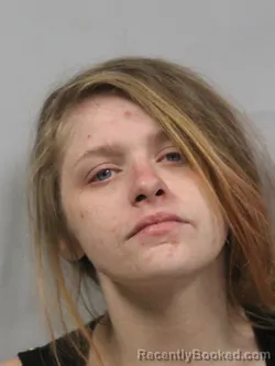 Mugshot of Savannah Rachelle Denise Ward booked in Jackson County, West Virginia on May 18, 2026