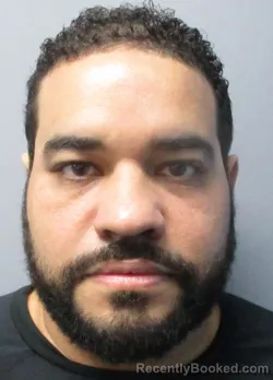 Mugshot of Kelvin Lewis Caraballo booked in Jefferson County, West Virginia on June 23, 2026