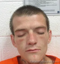 Mugshot of Zachary Stone Bartles booked in Jefferson County, West Virginia on July 8, 2026