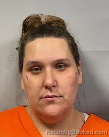 Mugshot of Aleasha Marie Bearfield booked in Kanawha County, West Virginia on April 22, 2026