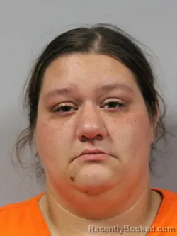 Mugshot of Amber Marie Cerda booked in Kanawha County, West Virginia on August 29, 2026