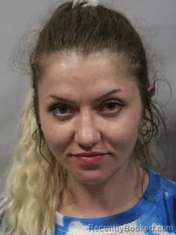 Mugshot of Allison Rose Thompson booked in Kanawha County, West Virginia on July 9, 2026