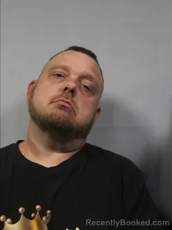 Mugshot of Brandon Lee Adkins booked in Kanawha County, West Virginia on April 20, 2026