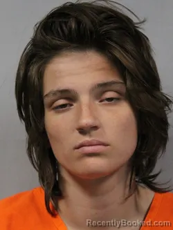 Mugshot of Chloe Adkins booked in Kanawha County, West Virginia on October 21, 2026