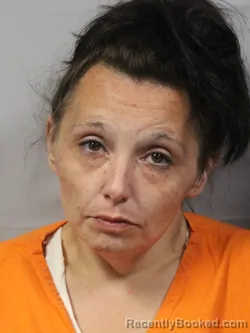 Mugshot of Courtney BreAnn Burgess booked in Kanawha County, West Virginia on May 18, 2026