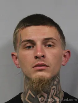 Mugshot of Dylan Travis Losey booked in Kanawha County, West Virginia on May 15, 2026