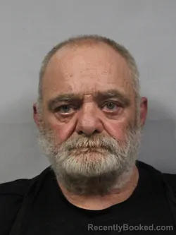 Mugshot of George Wendell Ball booked in Kanawha County, West Virginia on May 10, 2026