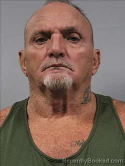 Mugshot of John Leach booked in Kanawha County, West Virginia on April 21, 2026