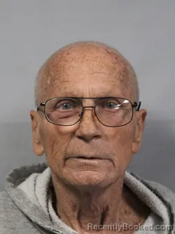 Mugshot of James Martin Evans booked in Kanawha County, West Virginia on May 6, 2026