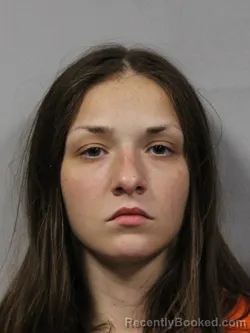 Mugshot of Kiara Gillispie booked in Kanawha County, West Virginia on October 21, 2026