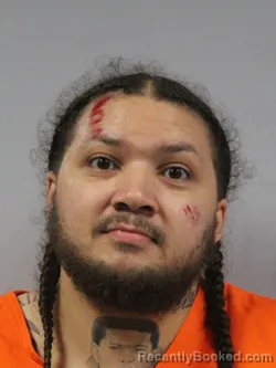Mugshot of Malik Ahkeem Hawk booked in Kanawha County, West Virginia on April 29, 2026