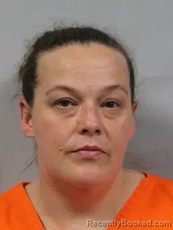 Mugshot of Rachel Jane Rhodes booked in Kanawha County, West Virginia on May 14, 2026