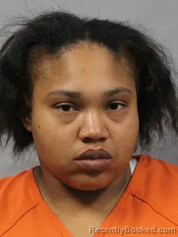 Mugshot of Samirah Waynia Harrison booked in Kanawha County, West Virginia on May 8, 2026