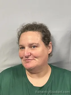 Mugshot of Tina Marie Rhodes booked in Kanawha County, West Virginia on June 23, 2026