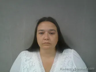 Mugshot of Amber Beth Eberly booked in Lewis County, West Virginia on July 7, 2026