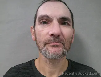 Mugshot of Anthony Scott Merritt booked in Lewis County, West Virginia on October 9, 2026