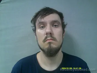 Mugshot of Chase Allen Wickline booked in Lewis County, West Virginia on April 2, 2026