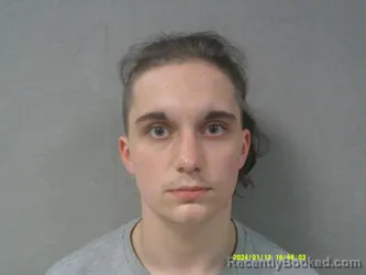 Mugshot of Christian Jason Casada booked in Lewis County, West Virginia on May 2, 2026