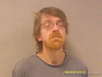 Mugshot of Christopher Lynn Hartman booked in Lewis County, West Virginia on April 25, 2026