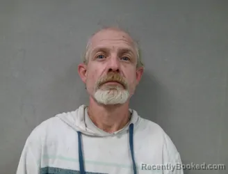 Mugshot of Delbert Richard Gaines booked in Lewis County, West Virginia on October 8, 2026