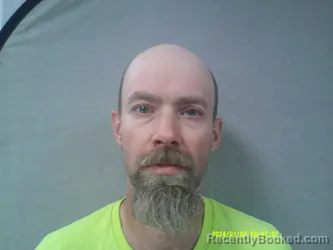 Mugshot of John Michael Ruble booked in Lewis County, West Virginia on April 21, 2026