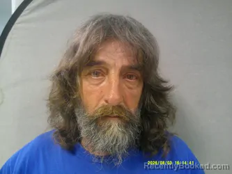 Mugshot of Jeffrey Scott Tanley booked in Lewis County, West Virginia on August 3, 2026