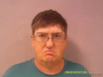 Mugshot of John William Cole booked in Lewis County, West Virginia on May 6, 2026