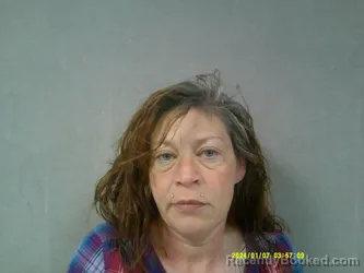 Mugshot of Michelle Lynn Farnsworth booked in Lewis County, West Virginia on April 6, 2026