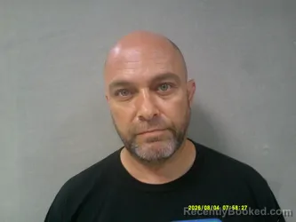Mugshot of Michael Lynn Shakespeare booked in Lewis County, West Virginia on August 4, 2026