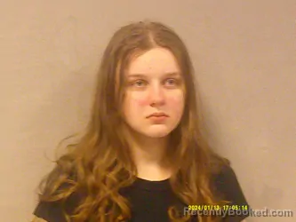 Mugshot of Makaela Paige Empoules booked in Lewis County, West Virginia on May 2, 2026