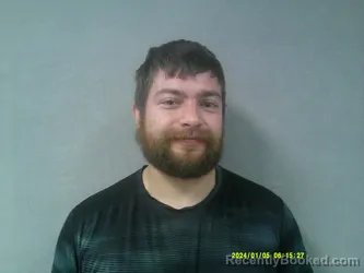 Mugshot of Ricky Logan Kincaid booked in Lewis County, West Virginia on April 18, 2026